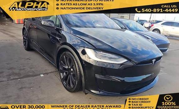 TESLA MODEL X 2022 7SAXCBE65NF333983 image